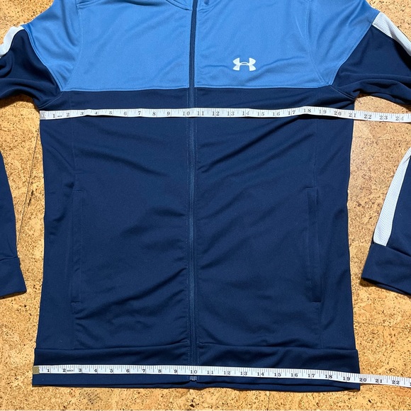 Under Armour Men’s Sportstyle Pique Track Jacket Sz L - Picture 9 of 11